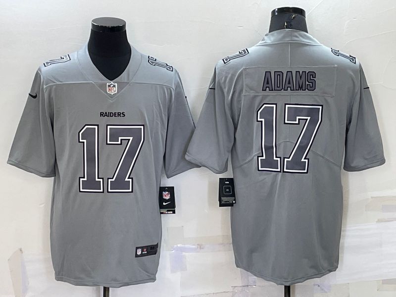 Men Oakland Raiders #17 Adams Grey 2022 Nike Limited Vapor Untouchable NFL Jersey